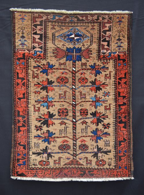 Antique Prayer-rug, Baluch Tribes, Persian/afghan Borderlands