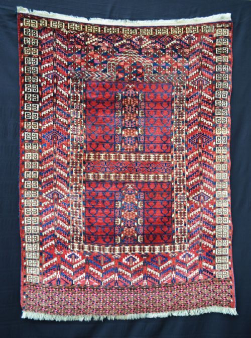 Antique Turkmen Engsi, Teke Tribes, Turkmenistan, Central Asia.