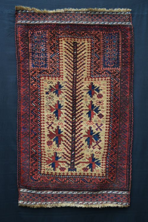 Antique Prayer-rug, Timuri Tribes, Western Afghanistan.