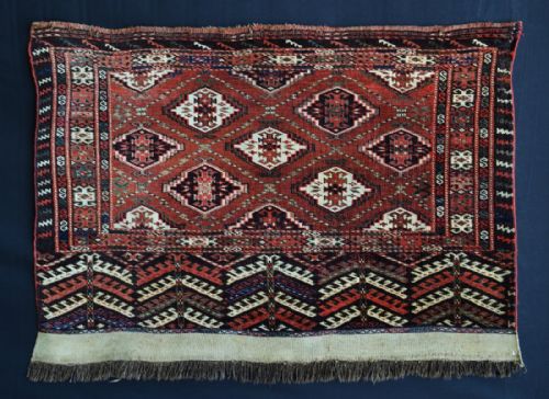 Antique Turkmen Chuval (Bedding-bag), Chowdur Tribe, Mangyshlak & Buzachi, Turkmenistan.