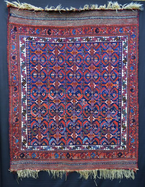 Antique Afshar Tribal Rug, Sirjan Region, Kerman Province, South Persia.