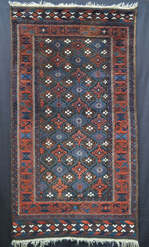 Baluch Tribal Rug, Khorassan Region, North-west Persia.