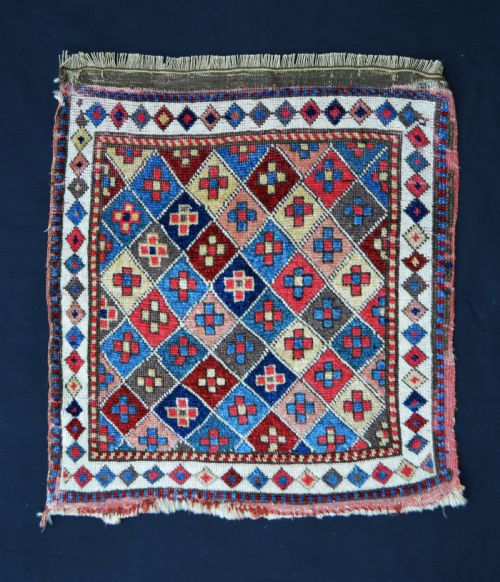 Antique Saddle-bag Face, Shahsevan Nomads, Moghan Region, Azerbaijan.
