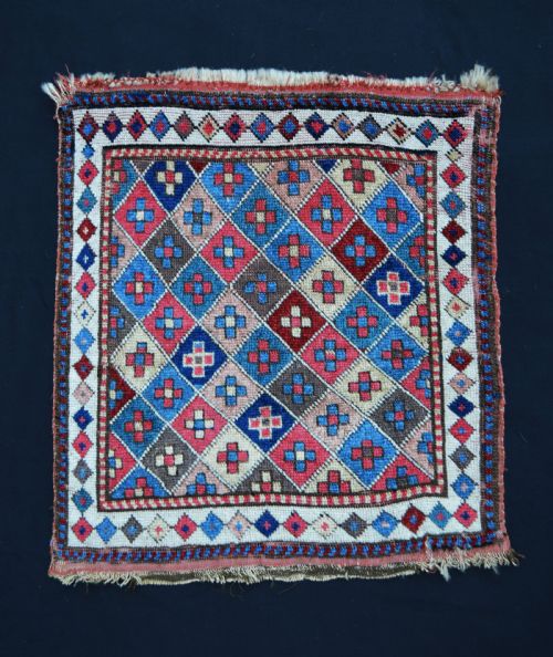 Antique Saddle-bag Face, Shahsevan Nomads, Moghan Region, Azerbaijan.