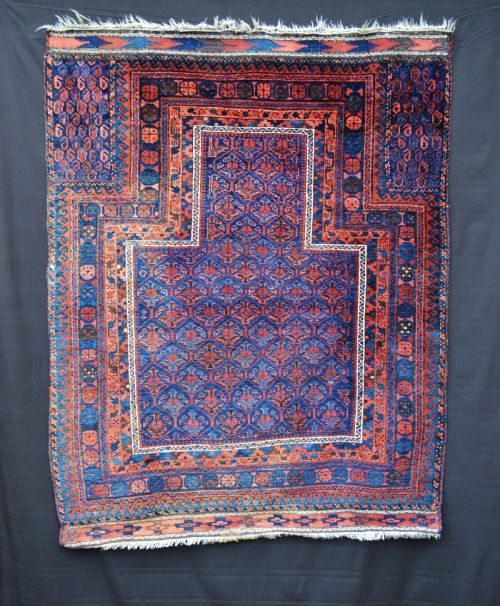 Antique Prayer-rug, Timuri Tribes, Western Afghanistan.