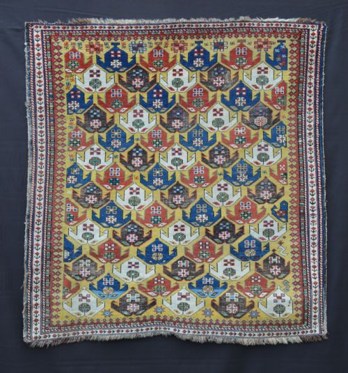 Antique Early Caucasian Rug, Shirvan, East Caucasus.