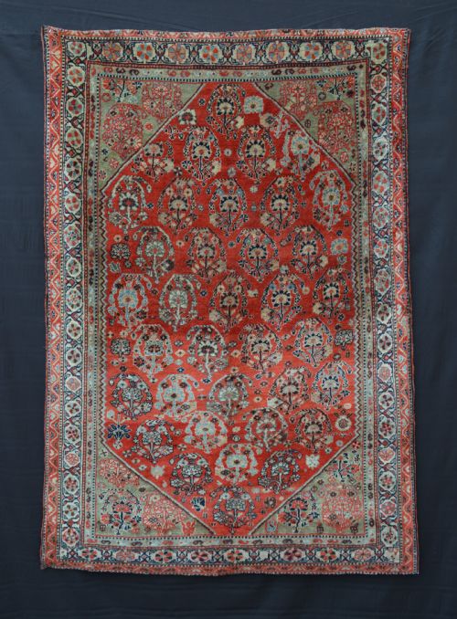 Antique Qashqa'i Rug, Kashkuli Tribe, Fars Province, South-west Persia.