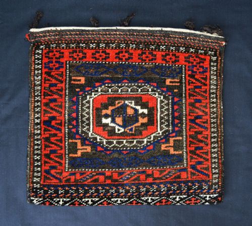 Antique Vanity-bag, Baluch Tribes, Khorassan, North-east Persia.
