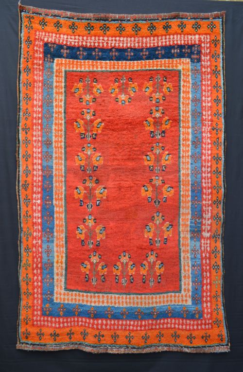 Antique Gabbeh, Qashqa'i Nomads, Fars Province, South-west Persia.
