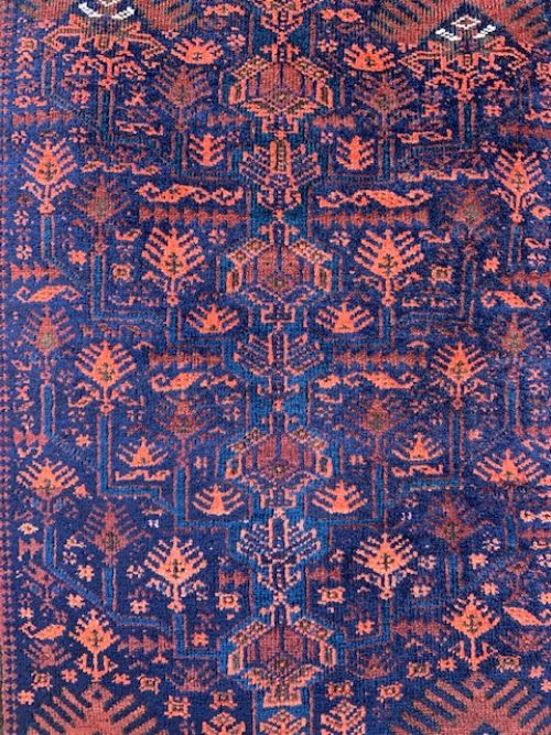 fig 1. Antique Prayer-Rug, Timuri Tribes, Borderlands of Eastern Persia / Western Afghanistan.