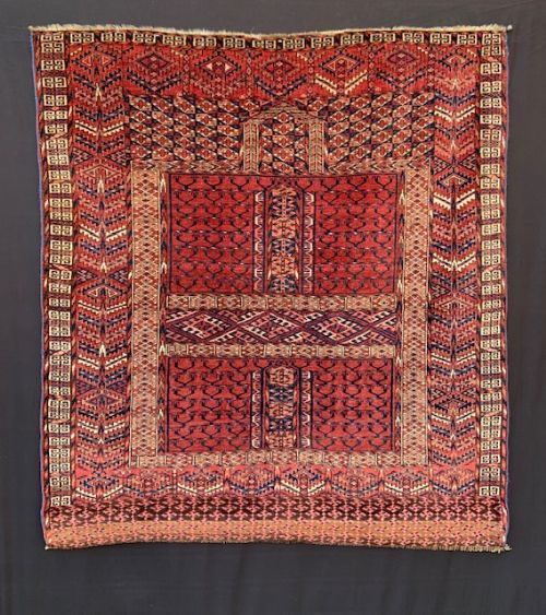 Antique Turkmen Engsi, Teke Tribes, Turkmenistan, Central Asia.
