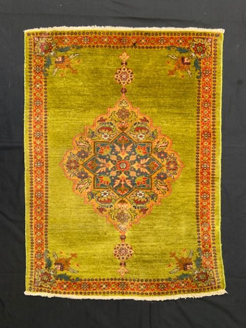Antique Feraghan Mat, Feraghan, North-west Persia.