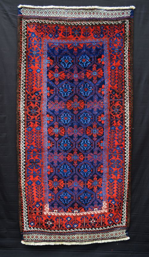 Antique Baluch Tribal Rug, Khorassan Province, North-east Persia.