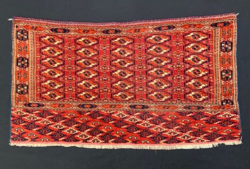 Antique Turkmen Chuval, Teke Tribes, Turkmenistan, Central Asia.