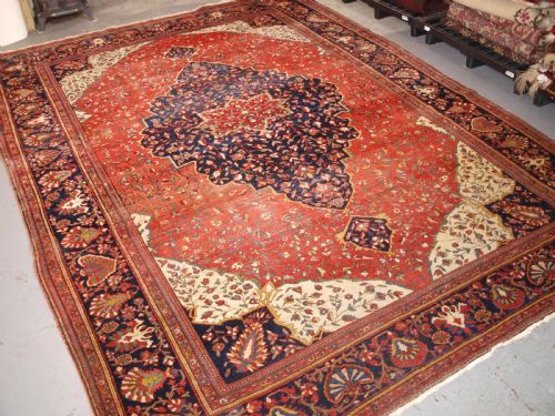Antique Sarouq Carpet, Sarouq, North-west Persia.