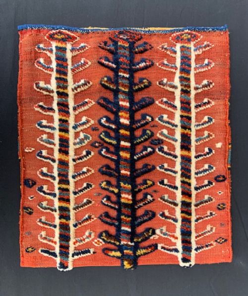 Antique Spindle-bag, Shahsevan Nomads, Varamin Region, North-west Persia..