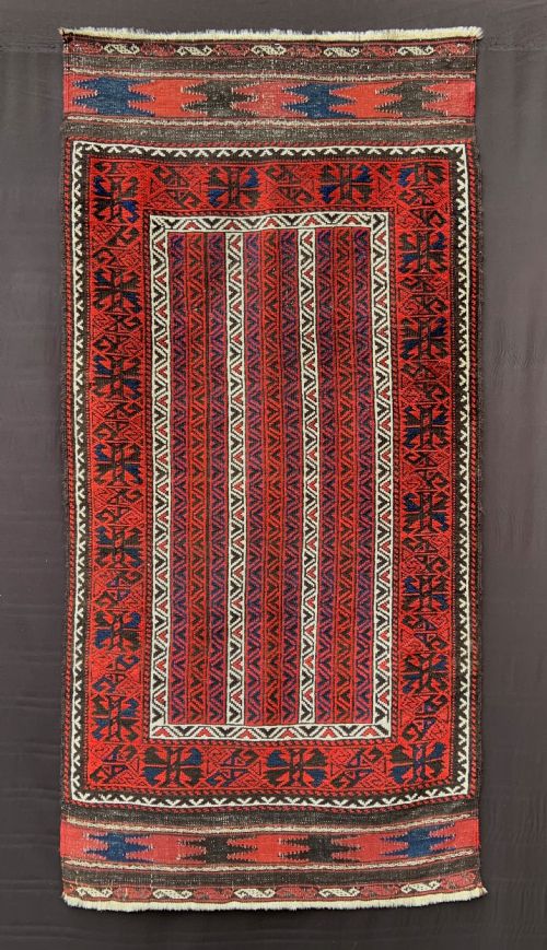 Antique Baluch Tribal Rug, Khorassan Province, North-east Persia.