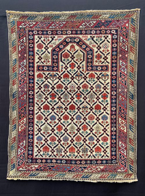 Antique Prayer-rug, Shirvan Region, Eastern Caucasus.
