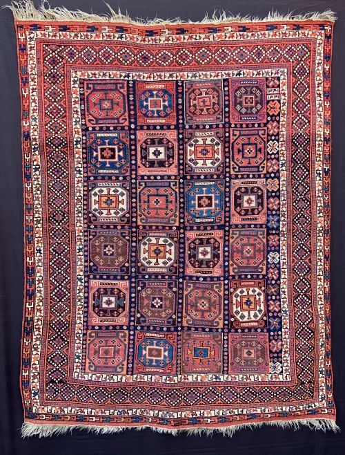 Antique Afshar Tribal Rug, Kerman Province, Southern Persia.