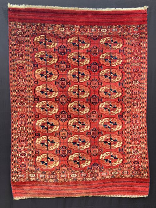 Antique Turkmen Wedding Rug, Merv Oasis, Turkmenistan.