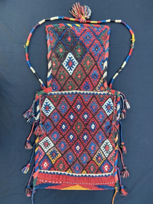Antique Salt-bag, Sanjabi Kurds, Kurdistan.