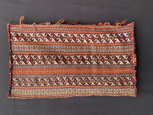 Antique Chuval (Bedding-bag), Qashqai Nomads, Fars Province, South-west Persia.