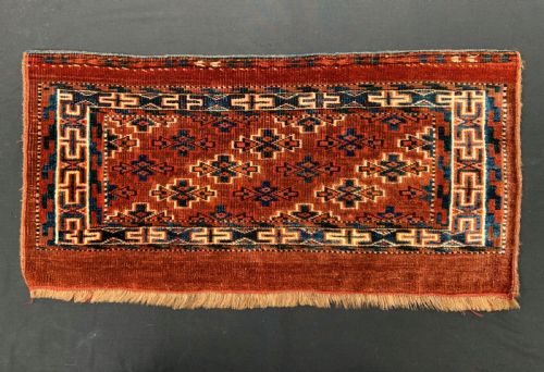 Antique Turkmen Mafrash, Yomut Tribe, Trans-caspian Steppes, Turkmenistan, Central Asia.