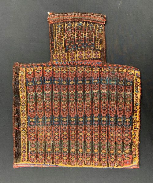 Rare Antique Salt-bag, Afshar Nomads of Kerman Province, Southern Persia.