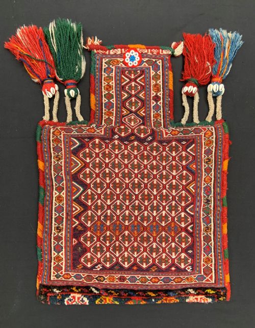 Antique Salt-bag, Bakhtiari Nomads, the Chahar Mahal Region, Western Persia.