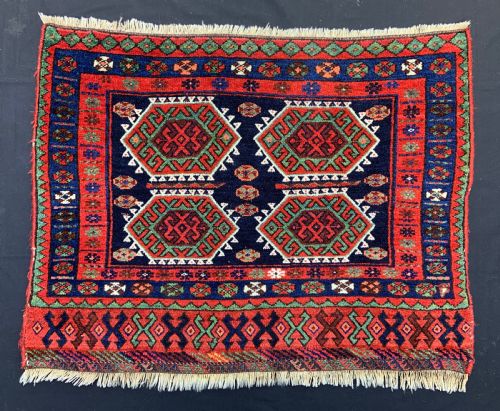 Antique Kurdish Storage-bagface, Jaf Nomads, Kurdistan.