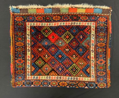 Antique Half Saddle-bag, Kurdish - Jaf Tribes, Kurdistan.