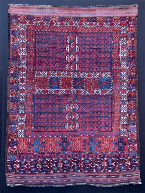 Antique Turkmen Engsi, Ersary Tribes, Middle Amu Darya Region, Turkmenistan, Central Asia.