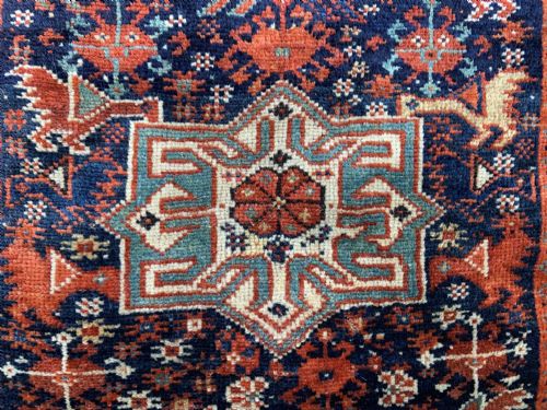 fig 1. Antique Storage-Bag, Khamseh Confederacy Tribes, Fars Province, South-West Persia.