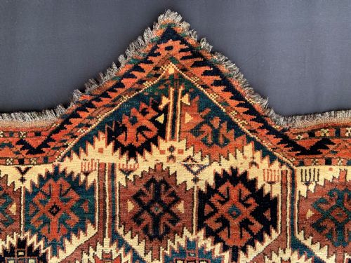 fig 1. Antique Turkmen Asmalyk, Ersary Tribes, Middle Amu Darya Region, Turkmenistan, Central Asia.