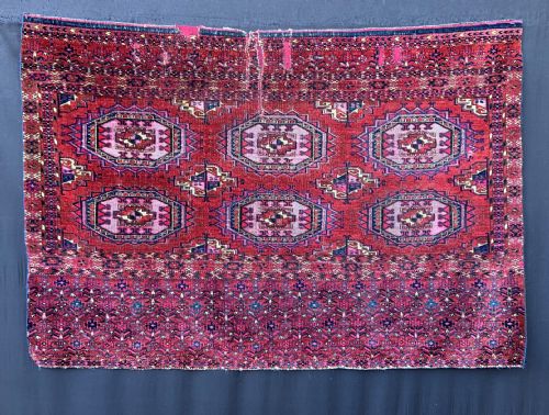 Antique Turkmen Chuval, Teke Tribes, Turkmenistan, Central Asia.