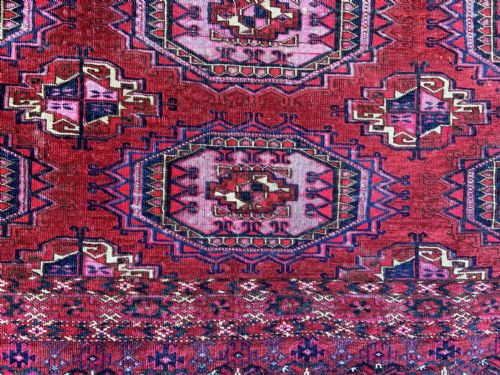 fig 2. Antique Turkmen Chuval, Teke Tribes, Turkmenistan, Central Asia.