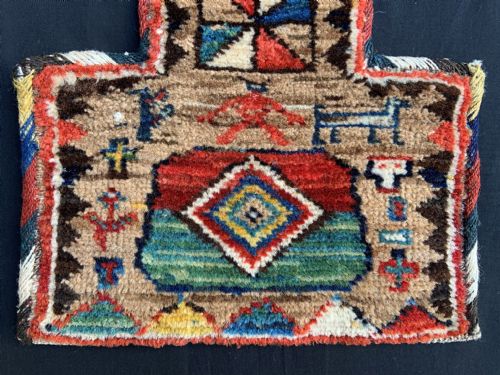 fig 1. Antique Salt-Bag ('namakdan'), Kurdish Nomads, Persian Kurdistan.