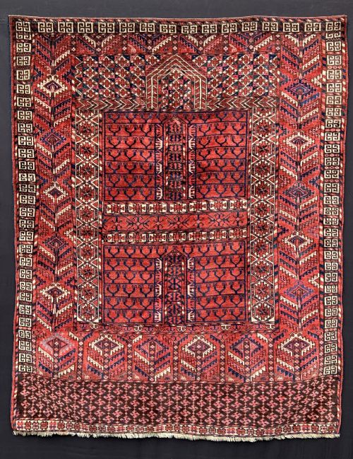 Antique Turkmen Engsi, Teke Tribes, Turkmenistan, Central Asia.