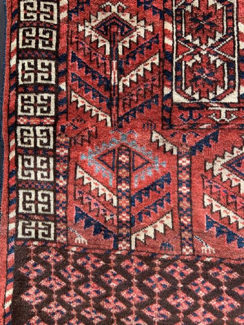 fig 1. Antique Turkmen Engsi, Teke Tribes, Turkmenistan, Central Asia.
