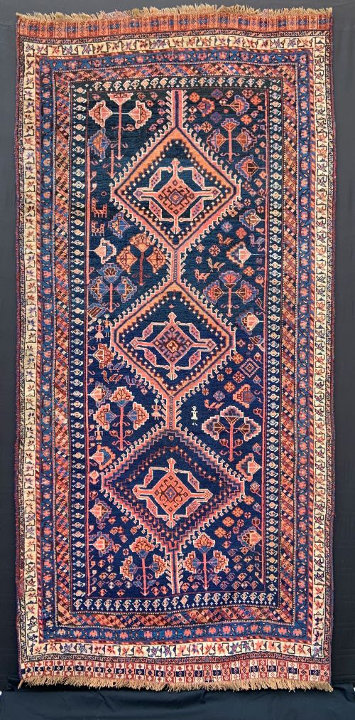 Antique Luri Rug, Hayat Davoodi Tribe, Luristan, Western Persia.