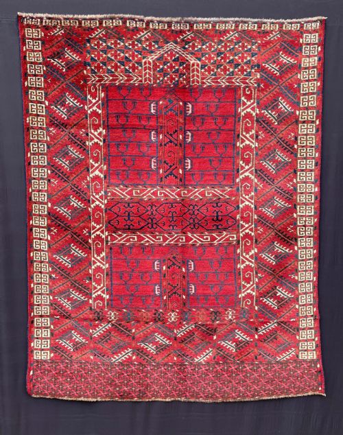 Antique Turkmen Engsi, Teke Tribes, Turkmenistan, Central Asia.