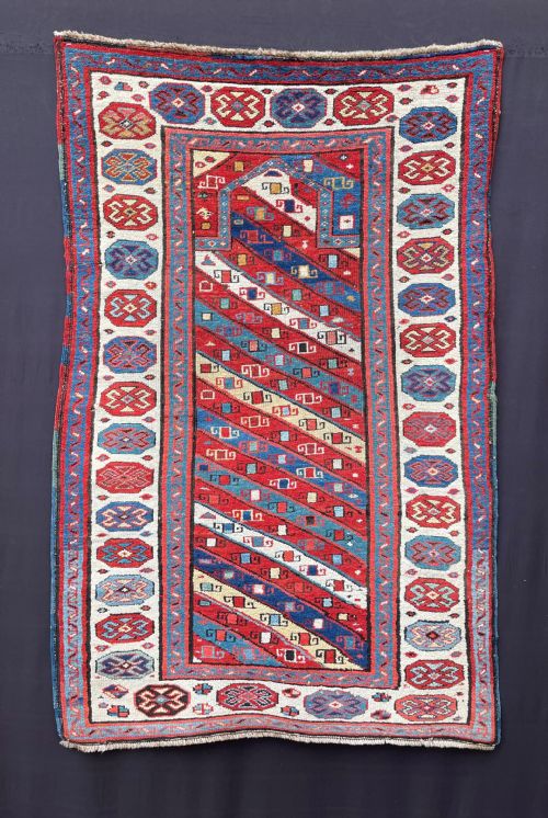 Antique Prayer-rug, Gendje, South-western Caucasus.