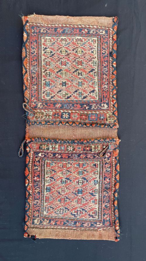 Antique Khorjin (Saddle-bags), Shahsevan Nomads of Qeydar, North-west Persia.