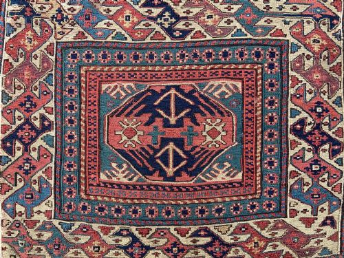 fig 1. Antique Half Saddlebag-Face, Shahsevan Nomads of Hashtrud, North-West Persia.