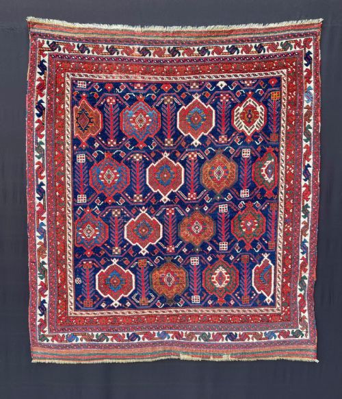Antique Afshar Masnad, Afshar Nomads, Bardsir Region, Kerman Province, South Persia.