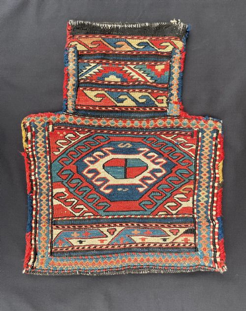 Antique Salt-bag, Shahsevan Nomads of Qarabagh, Azerbaijan.