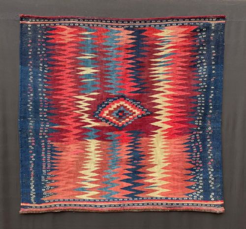 Antique Bread Sofreh, Afshar Nomads, Kerman Province, Southern Persia.