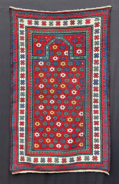 Antique Prayer-rug, Kuba, Eastern Caucasus.