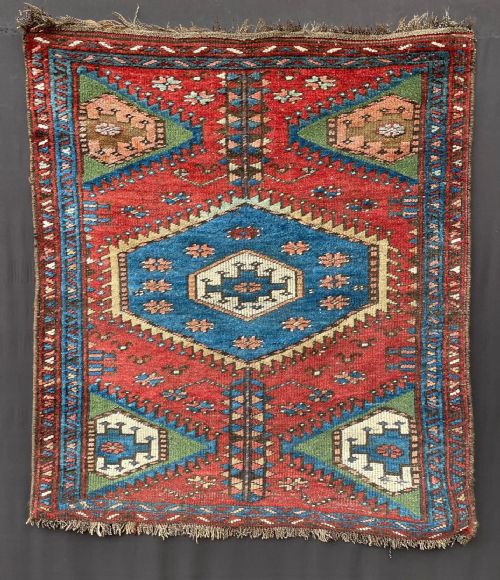 Antique Kurdish Rug, Kurdistan.