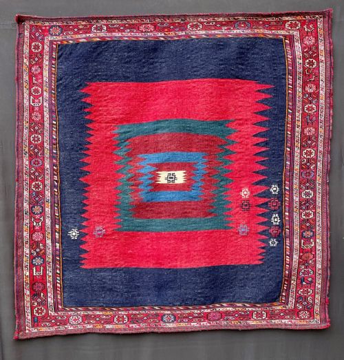 Antique Bread Sofreh, Afshar Nomads, Sirjan Region, Kerman Province, Southern Persia.